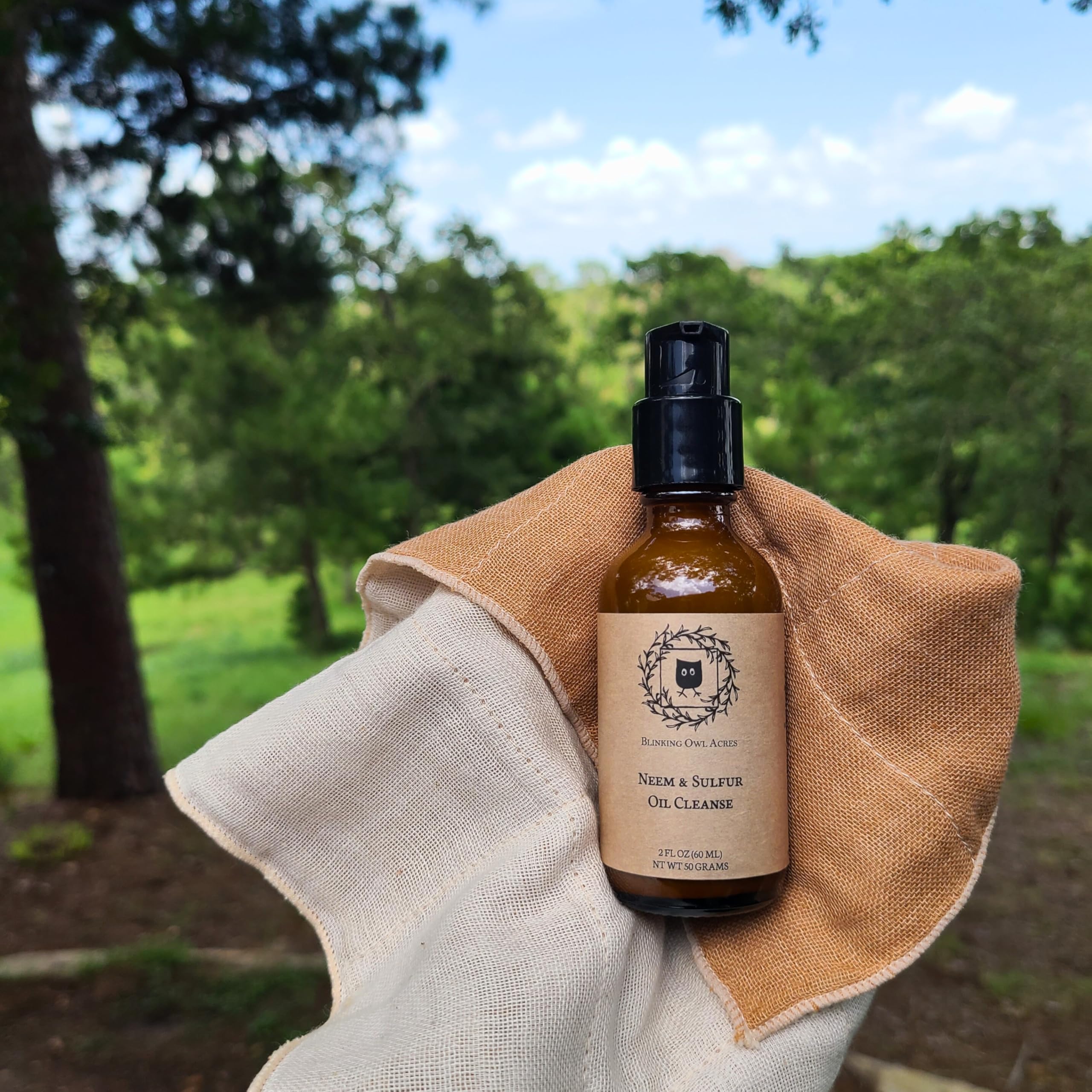 Amazon.com: Blinking Owl Acres - Neem & Sulfur Oil Cleanse